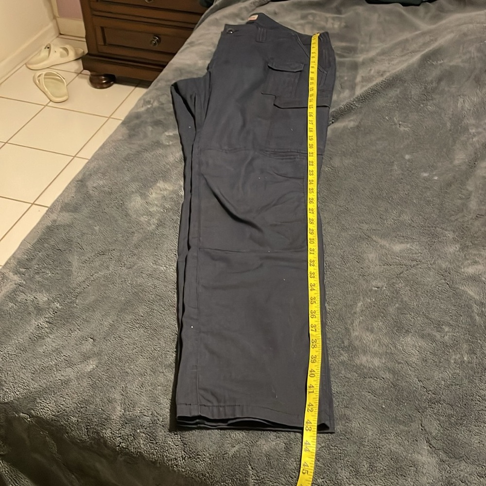 511 Tactical Pants Adult Navy Blue Cargo Size 36x34 very good condition - Picture 7 of 7